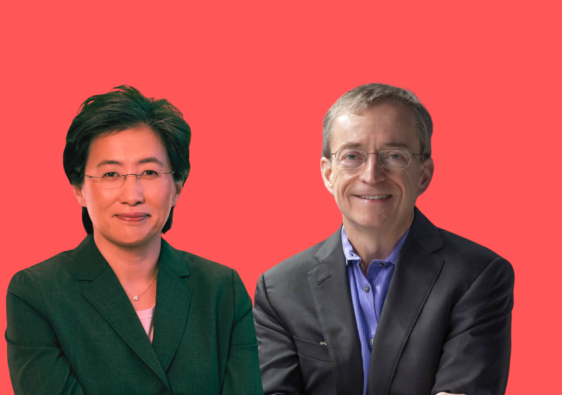 Lisa Su and Pat Gelsinger