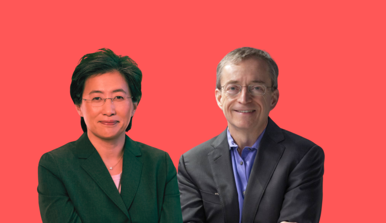 Lisa Su and Pat Gelsinger